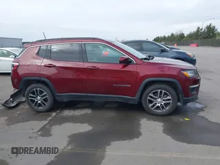 2020 Jeep Compass Latitude with VIN 3C4NJCBB3LT257809, listed as a IAAI auction lot 41736438 with 50,435 mi miles and . Bid and sale history available at DreamBid. Image 13.