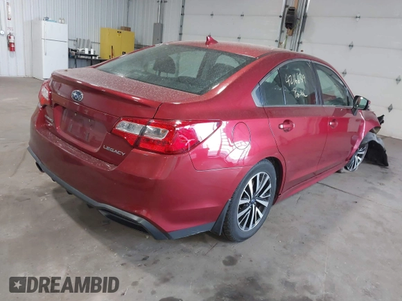 2018 Subaru Legacy Premium with VIN 4S3BNAH67J3032887, listed as a IAAI auction lot 42166319 with 109,249 mi miles and . Bid and sale history available at DreamBid. Image 4.