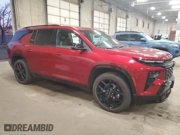 2024 Chevrolet Traverse AWD RS with VIN 1GNEVLKS5RJ174183, listed as a Copart auction lot 80459224 with 3,106 mi miles and Salvage Title. Bid and sale history available at carsss.com. Image 4.