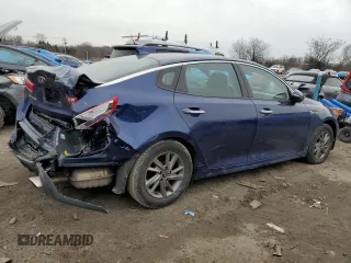 2019 Kia Optima LX with VIN 5XXGT4L3XKG350398, listed as a Copart auction lot 44720695 with 61,361 mi miles and Salvage Title. Bid and sale history available at carsss.com. Image 3.