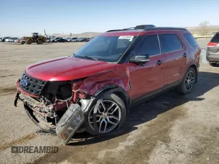2017 Ford Explorer Sport with VIN 1FM5K8GT8HGD43510, listed as a Copart auction lot 51639995 with 751,058 mi miles and Salvage Title. Bid and sale history available at carsss.com. Image 1.