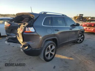 2019 Jeep Cherokee Limited z VIN 1C4PJLDB5KD444186, wystawiony jako Copart lot #81402233 z przebiegiem 39 451 mil mil oraz Szkoda całkowita • Salvage title. Historia ofert i sprzedaży dostępna na DreamBid. Obrazek 3.