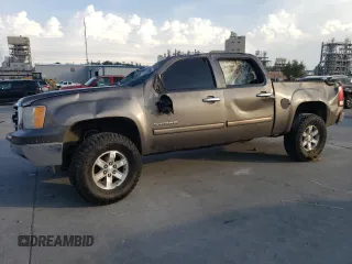 2013 GMC Sierra 1500 SLE z VIN 3GTP1VE07DG163585, wystawiony jako Copart lot #55132615 z przebiegiem Nie podano mil oraz Szkoda całkowita • Salvage title. Historia ofert i sprzedaży dostępna na DreamBid. Obrazek 1.