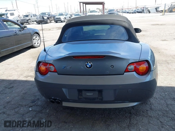 2003 BMW Z4 3.0i с VIN 4USBT53473LU00534, выставлен на аукционе IAAI как лот 41858369 с пробегом 80 612 миль миль и . История ставок и продаж доступна на DreamBid. Изображение 16.