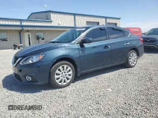 2017 Nissan Sentra S with VIN 3N1AB7AP9HY313829, listed as a Copart auction lot 51959925 with 92,379 mi miles and Salvage Title. Bid and sale history available at DreamBid. Image 1.
