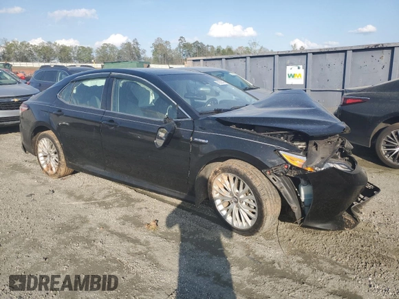 2019 Toyota Camry Hybrid LE z VIN 4T1B21HK2KU519539, wystawiony jako Copart lot #51830045 z przebiegiem Nie podano mil oraz Szkoda całkowita • Salvage title. Historia ofert i sprzedaży dostępna na DreamBid. Obrazek 4.