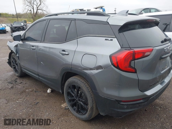 2020 GMC Terrain SLE with VIN 3GKALMEV5LL319946, listed as a IAAI auction lot 41952171 with 98,859 mi miles and . Bid and sale history available at DreamBid. Image 3.