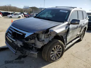 2017 Lexus GX with VIN JTJBM7FX2H5161116, listed as a Copart auction lot 37550593 with 44,015 mi miles. Bid and sale history available at carsss.com. Image 1.