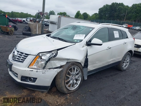 2013 Cadillac SRX Performance Collection with VIN 3GYFNHE34DS628486, listed as a IAAI auction lot 42530124 with 76,778 mi miles and . Bid and sale history available at DreamBid. Image 2.
