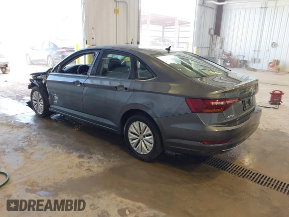 2019 Volkswagen Jetta S with VIN 3VWC57BU3KM070838, listed as a IAAI auction lot 42010372 with 89,999 mi miles and . Bid and sale history available at DreamBid. Image 3.