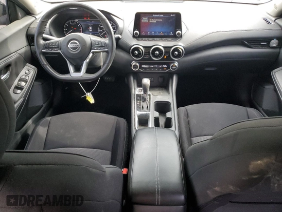 2021 Nissan Sentra SV with VIN 3N1AB8CV1MY321192, listed as a Copart auction lot 51963895 with 64,134 mi miles and Salvage Title. Bid and sale history available at DreamBid. Image 8.