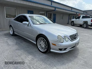 2002 Mercedes-Benz CL 500/600 z VIN WDBPJ75J02A022095, wystawiony jako Copart lot #58608855 z przebiegiem 117 572 mil mil oraz Tytuł czysty. Historia ofert i sprzedaży dostępna na DreamBid. Obrazek 1.