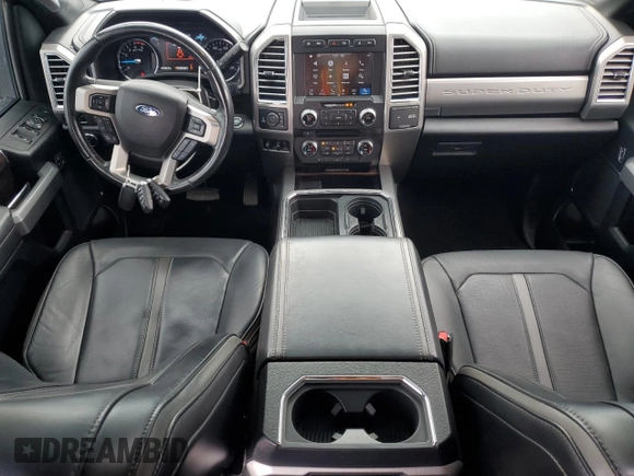 2017 Ford F-250 Lariat with VIN 1FT7W2BT9HED25129, listed as a Copart auction lot 62985215 with 97,950 mi miles and Clean title. Bid and sale history available at DreamBid. Image 8.