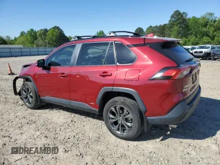 2024 Toyota RAV4 Hybrid XLE Premium with VIN 4T3B6RFV0RU141593, listed as a Copart auction lot 52819155 with 35,589 mi miles and Salvage Title. Bid and sale history available at DreamBid. Image 2.
