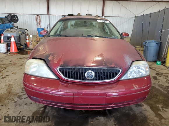 2002 Mercury Sable GS with VIN 1MEFM50U72G650578, listed as a Copart auction lot 62320635 with 74,043 mi miles and Salvage title. Bid and sale history available at DreamBid. Image 5.