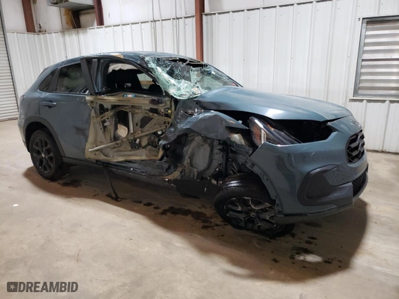 2023 Honda HR-V Sport with VIN 3CZRZ1H59PM700801, listed as a Copart auction lot 63952284 with 9,046 mi miles and Salvage Title. Bid and sale history available at carsss.com. Image 4.