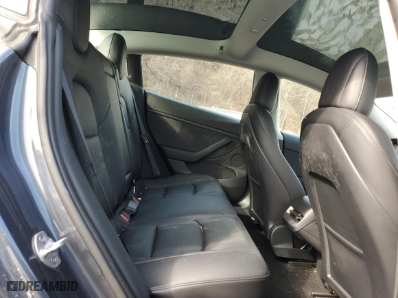 2022 Tesla Model 3 Long Range with VIN 5YJ3E1EBXNF316366, listed as a Copart auction lot 45661055 with 36,192 mi miles and Salvage Title. Bid and sale history available at carsss.com. Image 10.