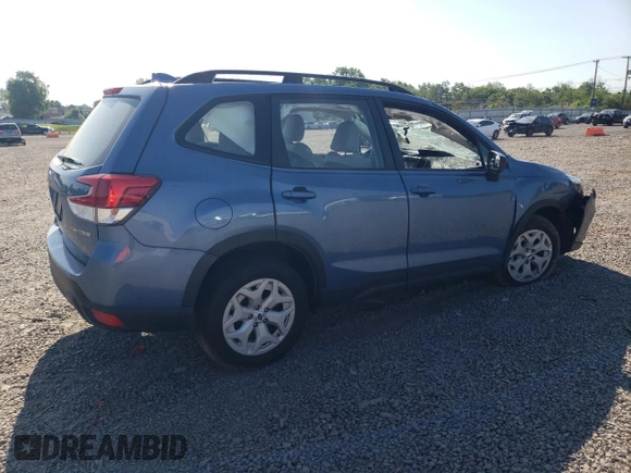 2021 Subaru Forester with VIN JF2SKADC0MH584163, listed as a Copart auction lot 62375425 with 58,286 mi miles and Salvage title. Bid and sale history available at DreamBid. Image 3.