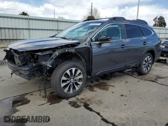 2024 Subaru Outback Limited с VIN 4S4BTANC9R3207986, выставлен на аукционе Copart как лот 53884425 с пробегом 14 024 миль миль и Списание • Salvage title. История ставок и продаж доступна на DreamBid. Изображение 1.