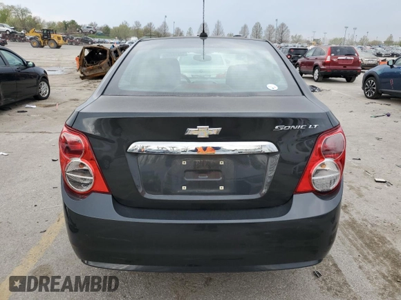2015 Chevrolet Sonic LT with VIN 1G1JC5SH4F4212292, listed as a Copart auction lot 52339455 with 135,108 mi miles and Salvage Title. Bid and sale history available at DreamBid. Image 6.