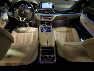 2017 BMW 7 Series with VIN WBA7F2C34HG423291, listed as a Copart auction lot 42914665 with 61,113 mi miles and Salvage Title. Bid and sale history available at DreamBid. Image 8.
