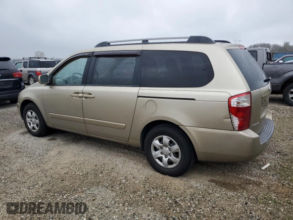 2007 Kia Sedona LX with VIN KNDMB233076160013, listed as a Copart auction lot 48625285 with 90,621 mi miles and Clean Title. Bid and sale history available at carsss.com. Image 2.