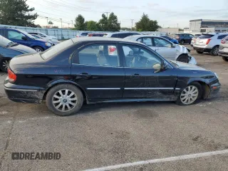 2005 Hyundai Sonata GLS with VIN KMHWF35H65A148594, listed as a Copart auction lot 68794654 with 166,490 mi miles and Salvage Title. Bid and sale history available at carsss.com. Image 3.