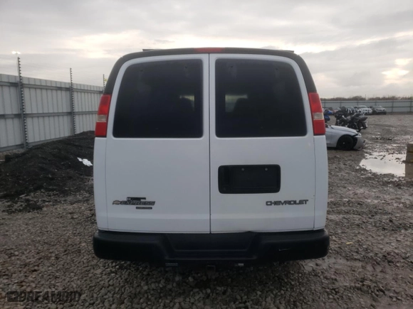 2006 Chevrolet Express Passenger with VIN 1GAHG39U861261765, listed as a Copart auction lot 73458704 with 51,489 mi miles and Clean Title. Bid and sale history available at carsss.com. Image 6.