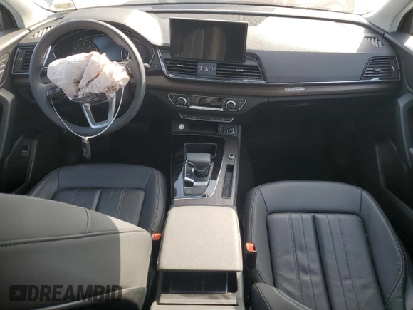 2023 Audi Q5 S line Premium with VIN WA1GAAFY3P2098710, listed as a Copart auction lot 49141035 with 24,303 mi miles and Salvage title. Bid and sale history available at DreamBid. Image 8.