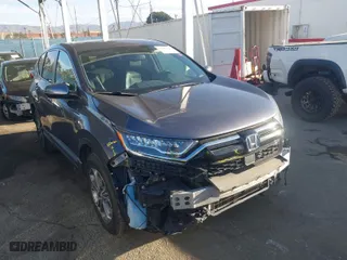 2022 Honda CR-V Hybrid EX-L with VIN 5J6RT6H87NL022637, listed as a IAAI auction lot 41681226 with 81,066 mi miles. Bid and sale history available at carsss.com. Image 1.