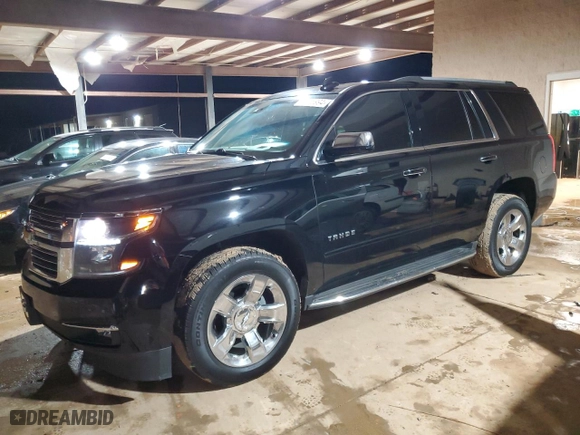 2017 Chevrolet Tahoe Premier with VIN 1GNSCCKC8HR371950, listed as a Copart auction lot 84276994 with 128,278 mi miles and Salvage Title. Bid and sale history available at carsss.com. Image 1.