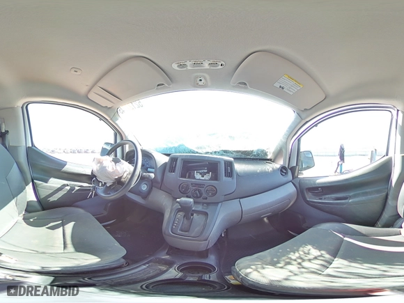 2015 Nissan NV200 SV with VIN 3N6CM0KN9FK708451, listed as a Copart auction lot 52127745 with 0 mi miles and Salvage Title. Bid and sale history available at carsss.com. Image 16.