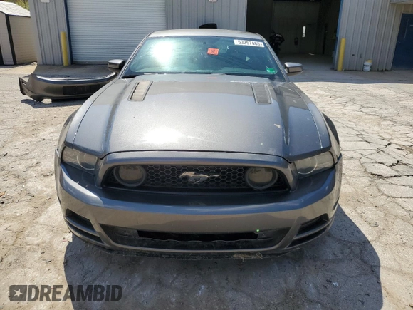 2013 Ford Mustang GT with VIN 1ZVBP8CF5D5232330, listed as a Copart auction lot 53257485 with 147,556 mi miles and Salvage title. Bid and sale history available at DreamBid. Image 5.