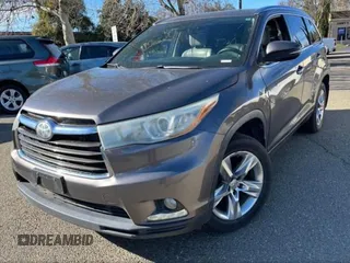 2014 Toyota Highlander Limited with VIN 5TDDCRFH4ES006897, listed as a Copart auction lot 89222335 with 329,257 mi miles and Clean title. Bid and sale history available at DreamBid. Image 2.