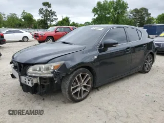 2016 Lexus CT 200h with VIN JTHKD5BH8G2251889, listed as a Copart auction lot 55496554 with 176,774 mi miles and Salvage Title. Bid and sale history available at carsss.com. Image 1.