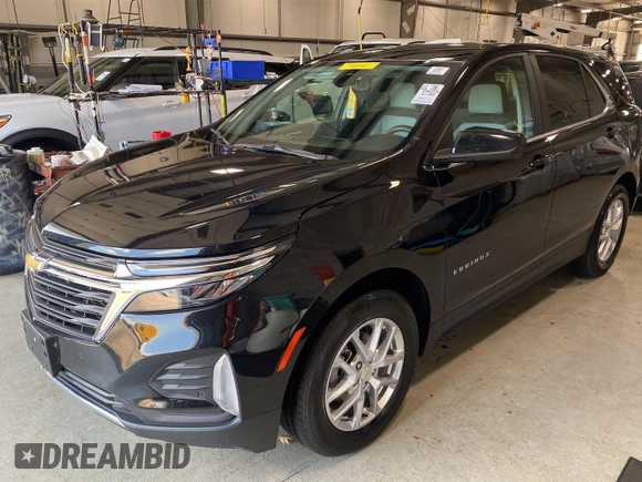 2023 Chevrolet Equinox LT with VIN 3GNAXJEG1PL118204, listed as a IAAI auction lot 42841816 with 47,366 mi miles and . Bid and sale history available at DreamBid. Image 21.