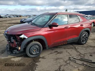 2025 Chevrolet TrailBlazer LT with VIN KL79MPSL0SB012410, listed as a Copart auction lot 51271295 with 3,189 mi miles and Clean Title. Bid and sale history available at carsss.com. Image 1.