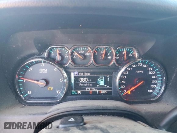 2019 Chevrolet Suburban LS with VIN 1GNSCGECXKR208615, listed as a Copart auction lot 52187105 with 174,105 mi miles and Salvage title. Bid and sale history available at DreamBid. Image 9.