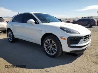 2023 Porsche Macan with VIN WP1AA2A59PLB10768, listed as a Copart auction lot 49745285 with 42,800 mi miles and Salvage Title. Bid and sale history available at carsss.com. Image 4.