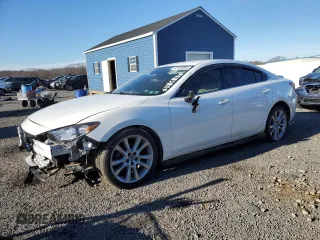 2017 Mazda Mazda6 Touring with VIN JM1GL1V55H1110029, listed as a Copart auction lot 83949004 with 81,996 mi miles and Salvage Title. Bid and sale history available at carsss.com. Image 1.