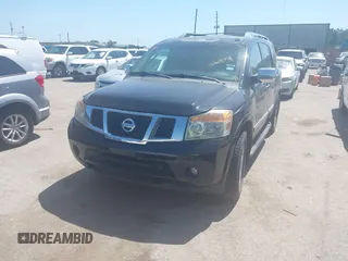 2011 Nissan Armada SV z VIN 5N1AA0ND6BN623511, wystawiony jako IAAI lot #42248998 z przebiegiem 174 878 mil mil oraz . Historia ofert i sprzedaży dostępna na DreamBid. Obrazek 2.