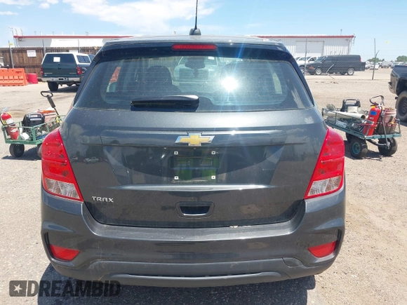 2020 Chevrolet Trax LS with VIN 3GNCJKSB6LL163397, listed as a IAAI auction lot 42656664 with Not provided miles and . Bid and sale history available at DreamBid. Image 15.