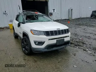 2019 Jeep Compass Latitude with VIN 3C4NJDBB6KT761212, listed as a Copart auction lot 58401705 with Not provided miles and Salvage title. Bid and sale history available at DreamBid. Image 13.