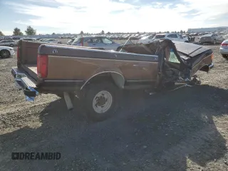 1991 Ford F-250 with VIN 2FTHF26M9MCA69226, listed as a Copart auction lot 74572034 with 0 mi miles and Salvage Title. Bid and sale history available at carsss.com. Image 3.