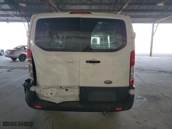 2021 Ford Transit Cargo Van with VIN 1FTBR1Y85MKA24853, listed as a Copart auction lot 86571514 with 19,933 mi miles and Salvage Title. Bid and sale history available at carsss.com. Image 6.