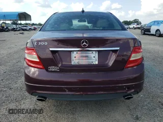 2009 Mercedes-Benz C 300 Sport with VIN WDDGF54X39R053551, listed as a Copart auction lot 62037465 with 175,372 mi miles and Salvage title. Bid and sale history available at DreamBid. Image 6.