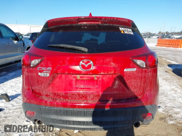 2015 Mazda CX-5 Grand Touring with VIN JM3KE4DY0F0538246, listed as a IAAI auction lot 41629662 with 87,788 mi miles. Bid and sale history available at carsss.com. Image 17.