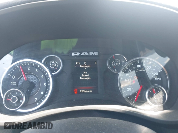 2024 Ram 2500 Big Horn with VIN 3C6UR5DJXRG275902, listed as a IAAI auction lot 42663645 with 29,066 mi miles and . Bid and sale history available at DreamBid. Image 7.