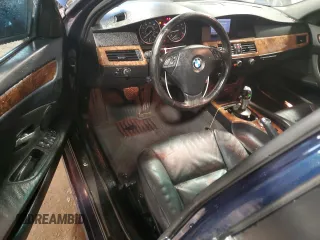 2008 BMW 5 Series 535xiT with VIN WBAPT73538CX01063, listed as a Copart auction lot 56895265 with 166,164 mi miles and Salvage title. Bid and sale history available at DreamBid. Image 8.