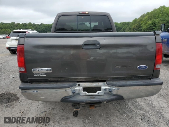 2007 Ford F-250 XL with VIN 1FTSW21567EA04547, listed as a Copart auction lot 70557524 with 123,408 mi miles and Salvage title. Bid and sale history available at DreamBid. Image 6.